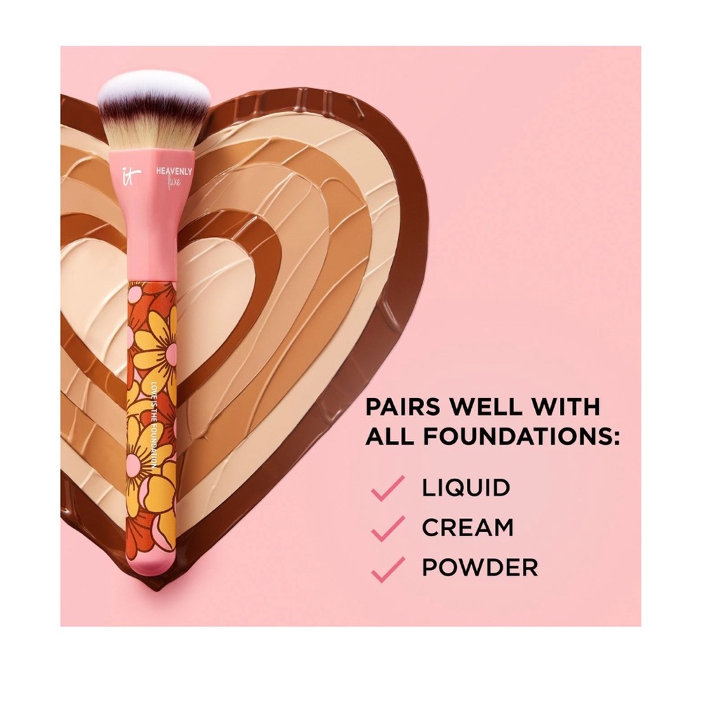 BNWT!it brushes for ulta flower power foundation & holographic L E brush๐๐ - Picture 9 of 11